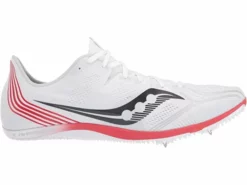 Saucony Men’s Endorphin 3 (1 - White/Vizi Red)