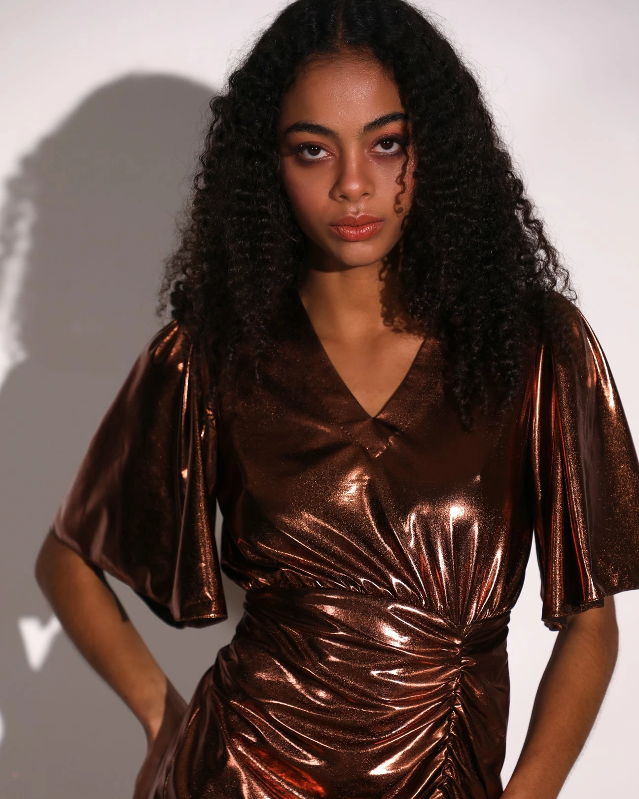 House Of Her Copper Glaze Dress 4 House Of Her Copper Glaze Dress - Image 4