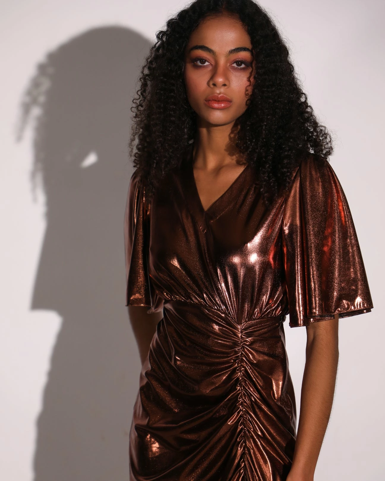 House Of Her Copper Glaze Dress 2 House Of Her Copper Glaze Dress - Image 2