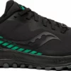 Saucony Women's Peregrine ICE+ 2 (1 - Black/Jade)