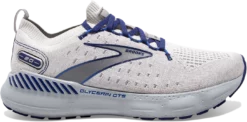 BROOKS Men’s Glycerin Stealthfit GTS 20 (081 - Oyster/Alloy/Blue Depths)