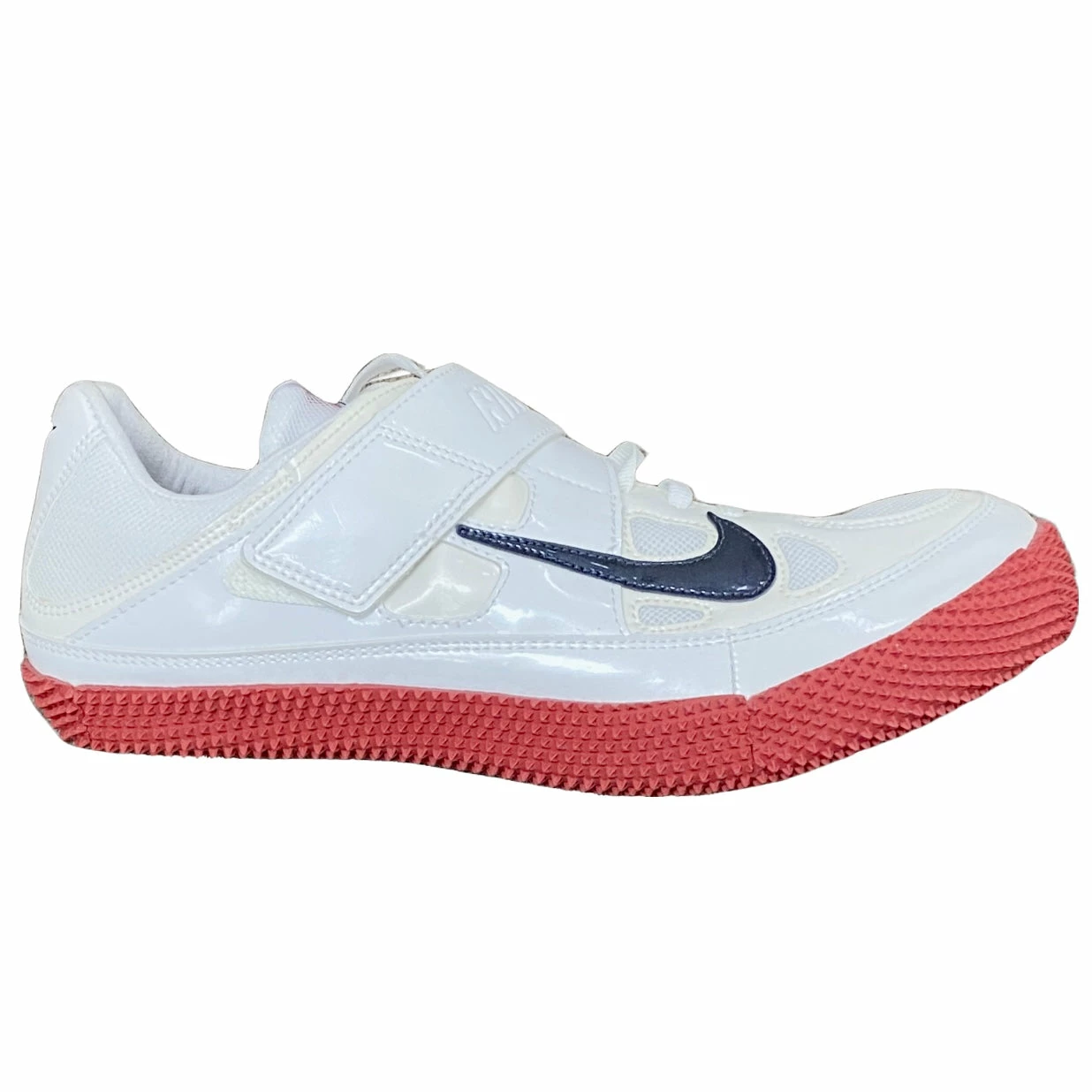 Nike Unisex High Jump III (141 - White/Obsidian-Sport Red) 1 Nike Unisex High Jump III (141 - White/Obsidian-Sport Red)