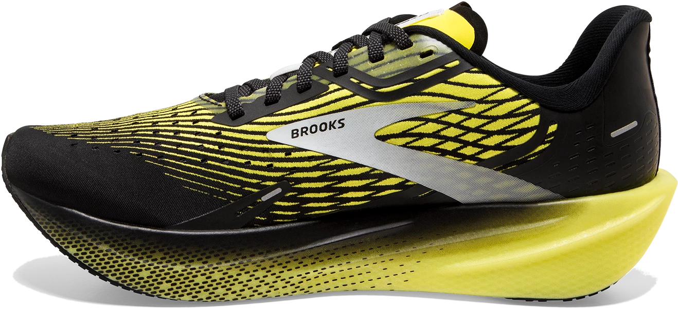 BROOKS Men’s Hyperion Max (078 - Black/Blazing Yellow/White 2 BROOKS Men’s Hyperion Max (078 - Black/Blazing Yellow/White - Image 2