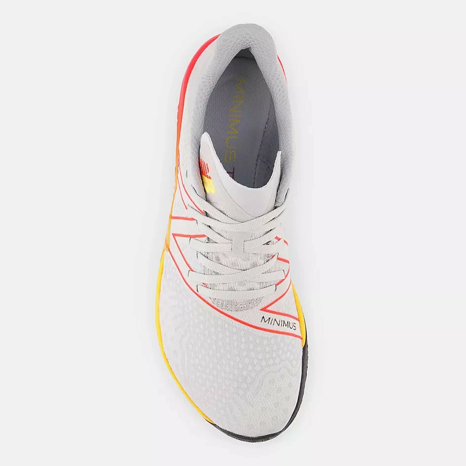 New Balance Men’s Minimus TR (RR - Light Aluminum/Electric Red) 4 New Balance Men’s Minimus TR (RR - Light Aluminum/Electric Red) - Image 4