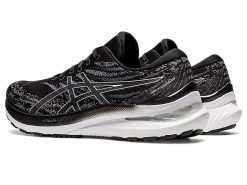 Asics Men's Gel-Kayano 29 (002 - Black/white) -THE OFFICE PARTY EDIT SHOP 1011B440 002 SB FL GLB