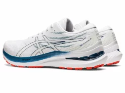 Asics Men's Gel-Kayano 29 (101 - White/Deep Ocean) -THE OFFICE PARTY EDIT SHOP 1011B440 101 SB FL GLB