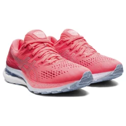 Asics Women's Gel-Kayano 28 (700 - Blazing Coral/Mist) -THE OFFICE PARTY EDIT SHOP 1012B047 700 SB FR GLB PNG 1280x1280 PNG