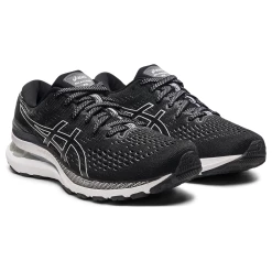 Asics Women's Gel-Kayano 28 (003 - Black/White) 6 Asics Women's Gel-Kayano 28 (003 - Black/White) -THE OFFICE PARTY EDIT SHOP 1012B048 003 SB FR GLB PNG 1280x1280 PNG