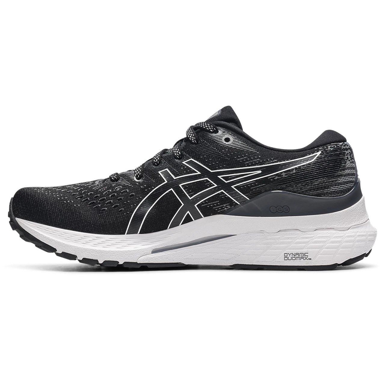 Asics Women's Gel-Kayano 28 (003 - Black/White) 2 Asics Women's Gel-Kayano 28 (003 - Black/White) - Image 2