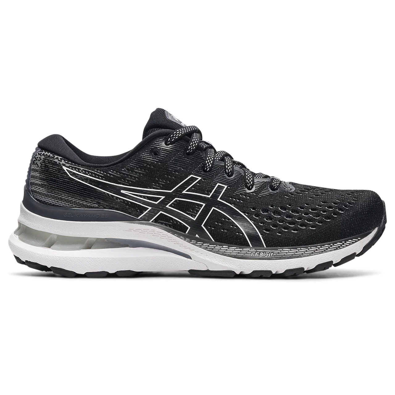 Asics Women's Gel-Kayano 28 (003 - Black/White) 1 Asics Women's Gel-Kayano 28 (003 - Black/White)