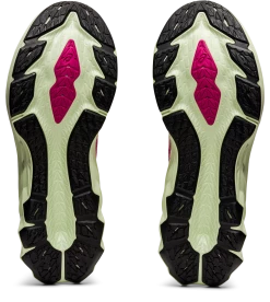 Asics Women's Novablast 2 (200 - Birch/Pink Rave) -THE OFFICE PARTY EDIT SHOP 1012B049 200 SB BT GLB