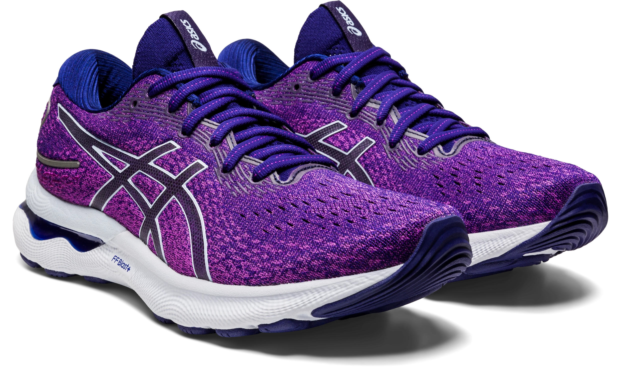 Asics Women’s Gel-Nimbus 24 (500 - Orchid/Soft Sky) 3 Asics Women’s Gel-Nimbus 24 (500 - Orchid/Soft Sky) - Image 3