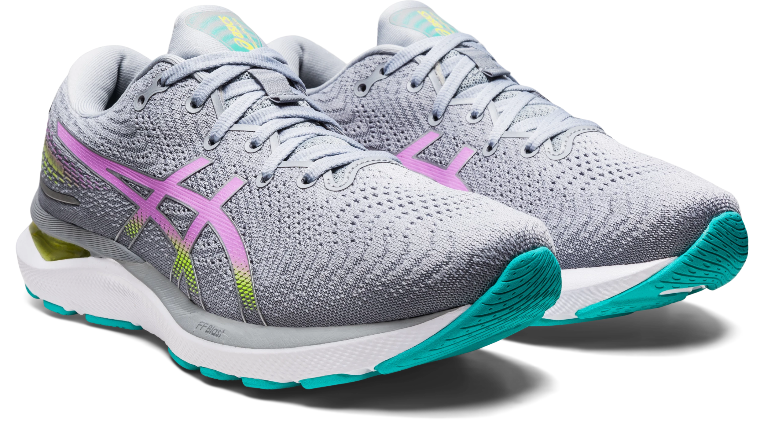 Asics Women's Gel-Cumulus 24 (022 - Piedmont Grey/Lavender Glow) 3 Asics Women's Gel-Cumulus 24 (022 - Piedmont Grey/Lavender Glow) - Image 3