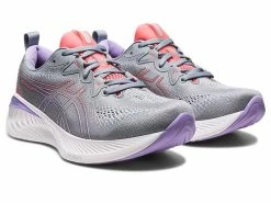 Asics Women's Gel-Cumulus 25 (020 - Sheet Rock/Papaya) -THE OFFICE PARTY EDIT SHOP 1012B441 020 SB FR GLB