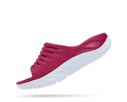 Hoka Women's Ora Recovery Slide (FFBT - Festival Fuchsia/Butterfly) 9 Hoka Women's Ora Recovery Slide (FFBT - Festival Fuchsia/Butterfly) -THE OFFICE PARTY EDIT SHOP 1099674 FFBT 4