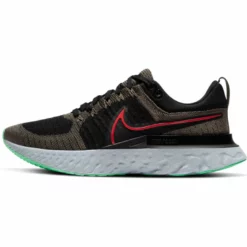 Nike Men's React Infinity Run Flyknit 2 (200 - Ridgerock/Chile Red/Black/Green Glow)