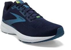 BROOKS Men's Launch 8 (490 - Peacoat/Legion Blue/Nightlife) -THE OFFICE PARTY EDIT SHOP 110358 490 A Launch 8