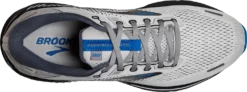 BROOKS Men's Adrenaline GTS 22 (023 - Oyster/India Ink/Blue) -THE OFFICE PARTY EDIT SHOP 110366 023 O Adrenaline GTS 22