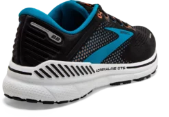 BROOKS Men's Adrenaline GTS 22 (034 - Black/Blue/Orange) -THE OFFICE PARTY EDIT SHOP 110366 034 H Adrenaline GTS 22