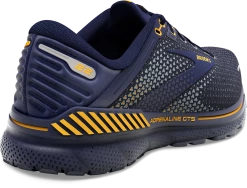 BROOKS Men’s Adrenaline GTS 22 (438 - Peacoat/Grey/Sunflower) -THE OFFICE PARTY EDIT SHOP 110366 438 H Adrenaline GTS 22