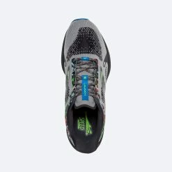 BROOKS Men’s Launch 9 (046 - Ebony/Oyster/Blue) -THE OFFICE PARTY EDIT SHOP 110386 046 o launch 9 mens fast running shoe