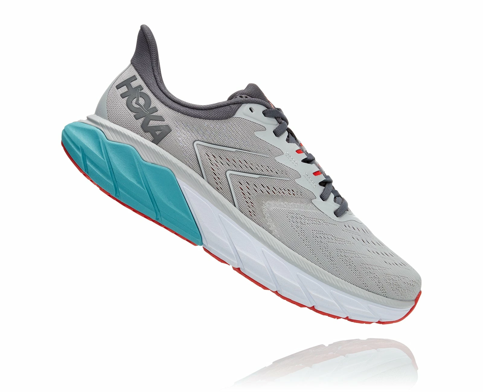 Hoka Men's Arahi 5 (HMAQ - Harbor Mist/Aquarelle) 2 Hoka Men's Arahi 5 (HMAQ - Harbor Mist/Aquarelle) - Image 2