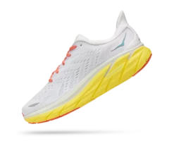 Hoka Men's Clifton 8 (BDBI - Blanc De Blanc/Illuminating) -THE OFFICE PARTY EDIT SHOP 1119393 BDBI 4