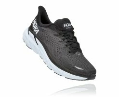 Hoka Men's Clifton 8 (BWHT - Black/White)