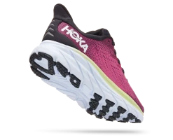 Hoka Women's Clifton 8 (BGIR - Blue Graphite/Ibis Rose) -THE OFFICE PARTY EDIT SHOP 1119394 BGIR 3