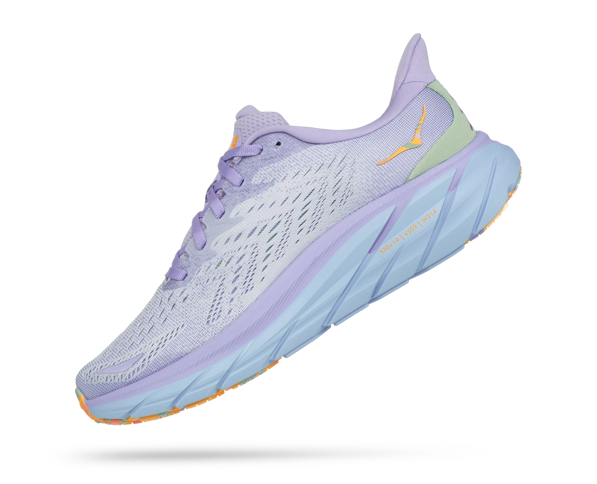 Hoka Women's Clifton 8 (BLSG - Baby Lavender/Smoke Green) 4 Hoka Women's Clifton 8 (BLSG - Baby Lavender/Smoke Green) - Image 4