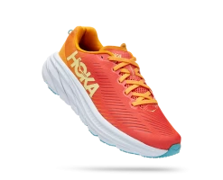 Hoka Women's Rincon 3 (CRYW - Camellia/Radiant Yellow)