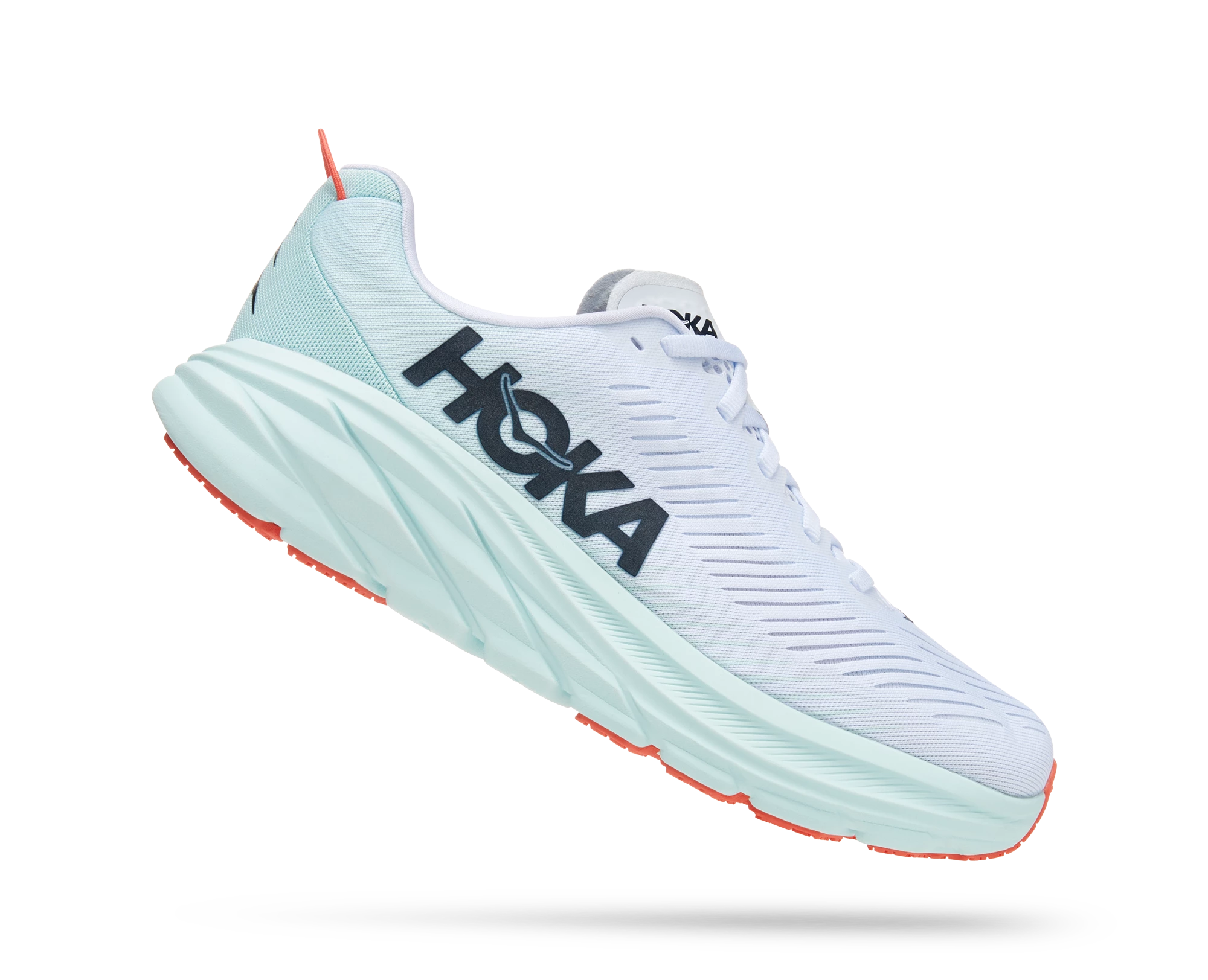 Hoka Women's Rincon 3 (WBGL - White/Blue Glass) 2 Hoka Women's Rincon 3 (WBGL - White/Blue Glass) - Image 2