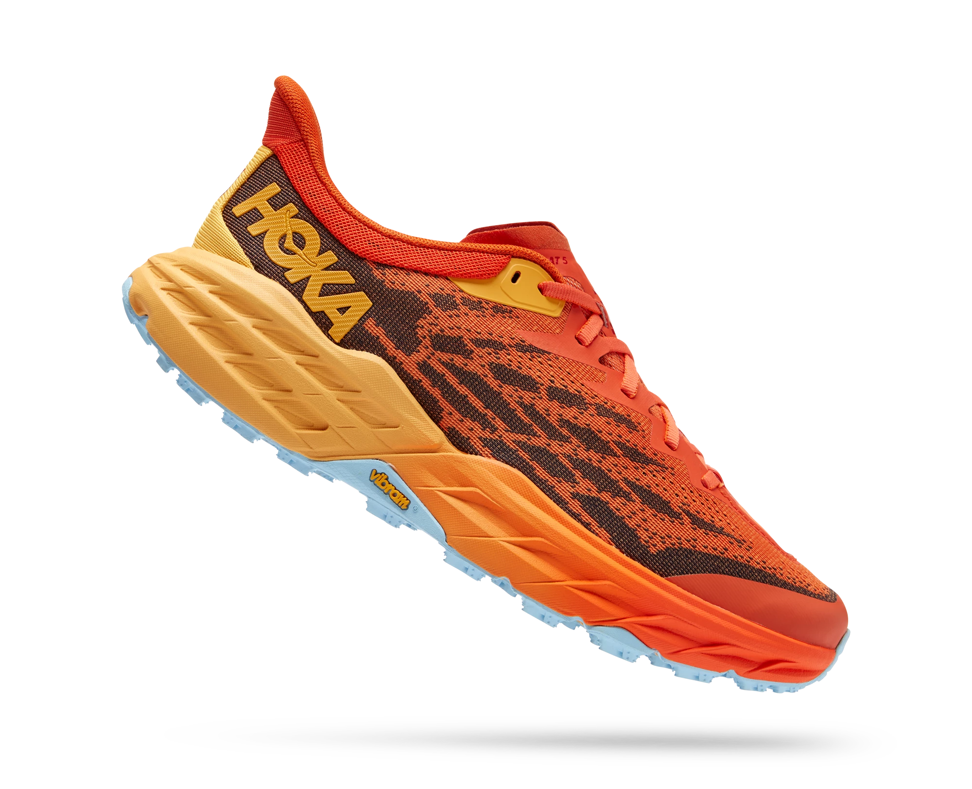 Hoka Men's Speedgoat 5 (PBAY - Puffin's Bill/Amber Yellow) 2 Hoka Men's Speedgoat 5 (PBAY - Puffin's Bill/Amber Yellow) - Image 2