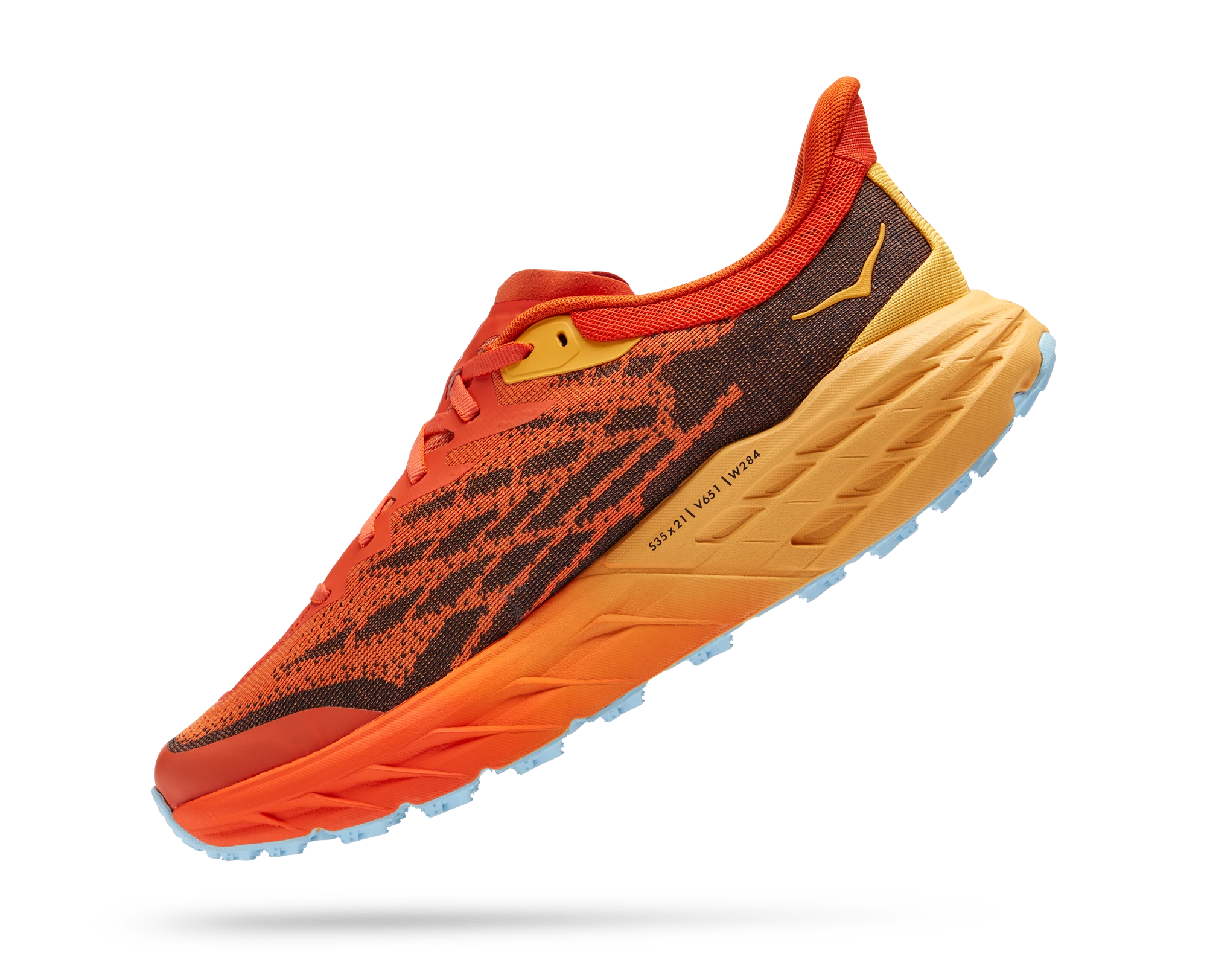 Hoka Men's Speedgoat 5 (PBAY - Puffin's Bill/Amber Yellow) 4 Hoka Men's Speedgoat 5 (PBAY - Puffin's Bill/Amber Yellow) - Image 4