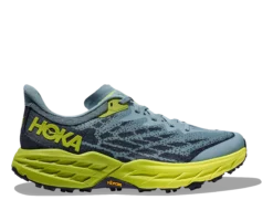 Hoka Men's Speedgoat 5 (SBDCT - Stone Blue/Dark Citron)