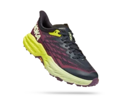 Hoka Women's Speedgoat 5 (BGEPM - Blue Graphite/Evening Primerose)