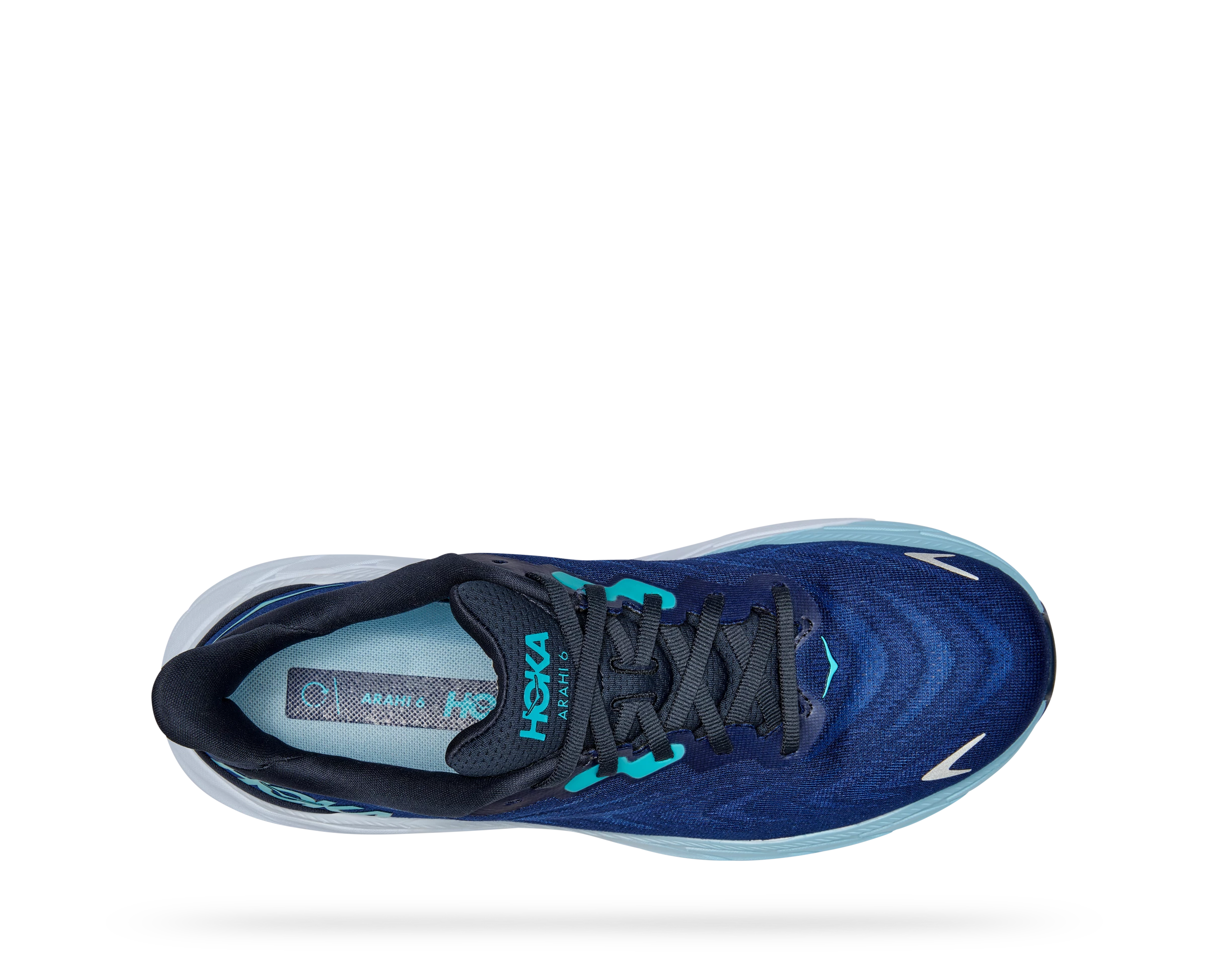 Hoka Men's Arahi 6 (OSBB - Outer Space/Bellwether Blue) 5 Hoka Men's Arahi 6 (OSBB - Outer Space/Bellwether Blue) - Image 5