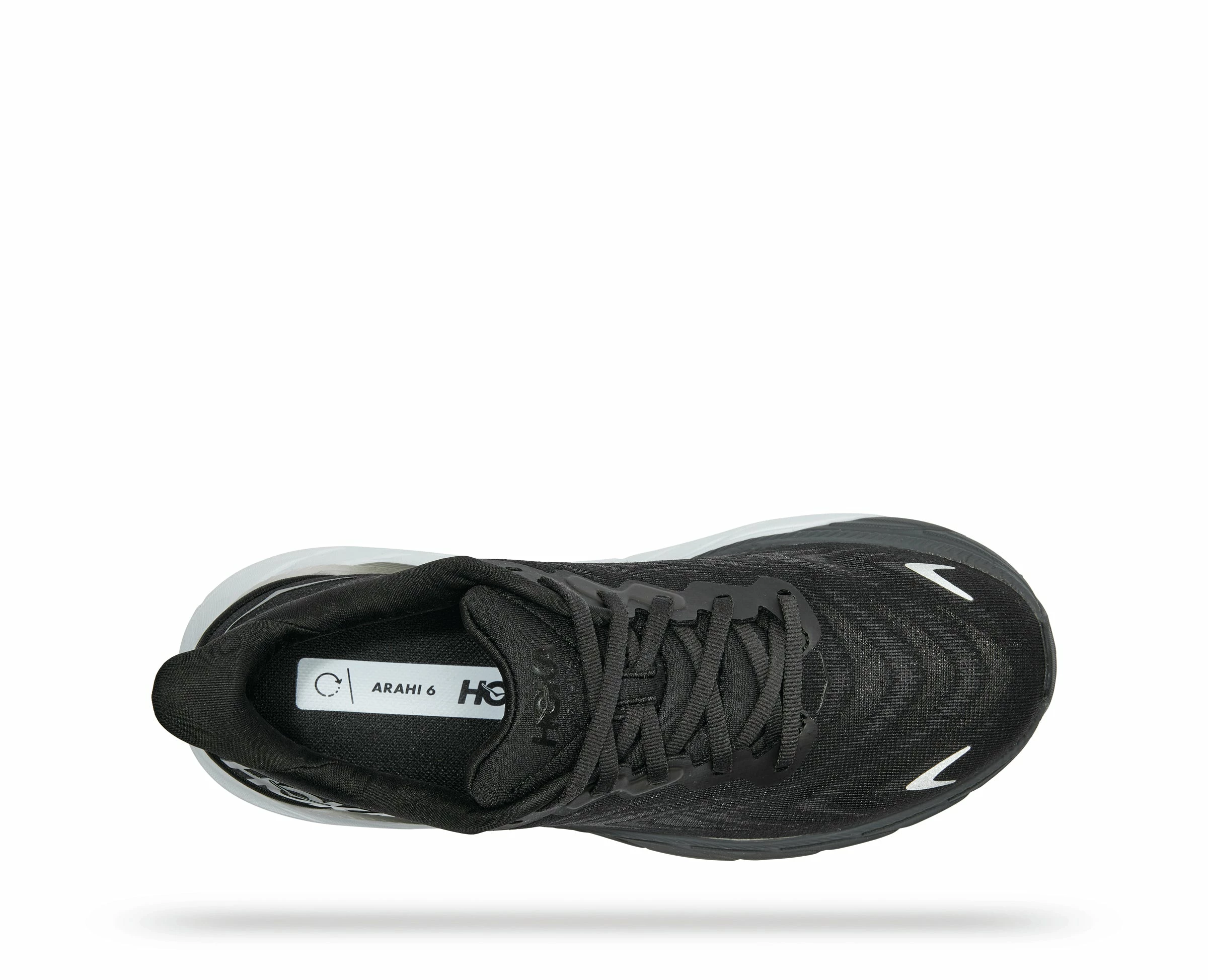 Hoka Women's Arahi 6 (BWHT - Black/White) 5 Hoka Women's Arahi 6 (BWHT - Black/White) - Image 5