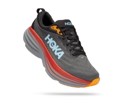 Hoka Men's Bondi 8 (ACTL - Anthracite/Castlerock)
