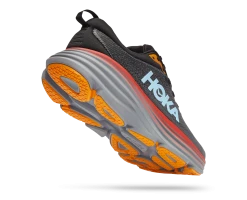 Hoka Men's Bondi 8 (ACTL - Anthracite/Castlerock) -THE OFFICE PARTY EDIT SHOP 1123202 ACTL 3