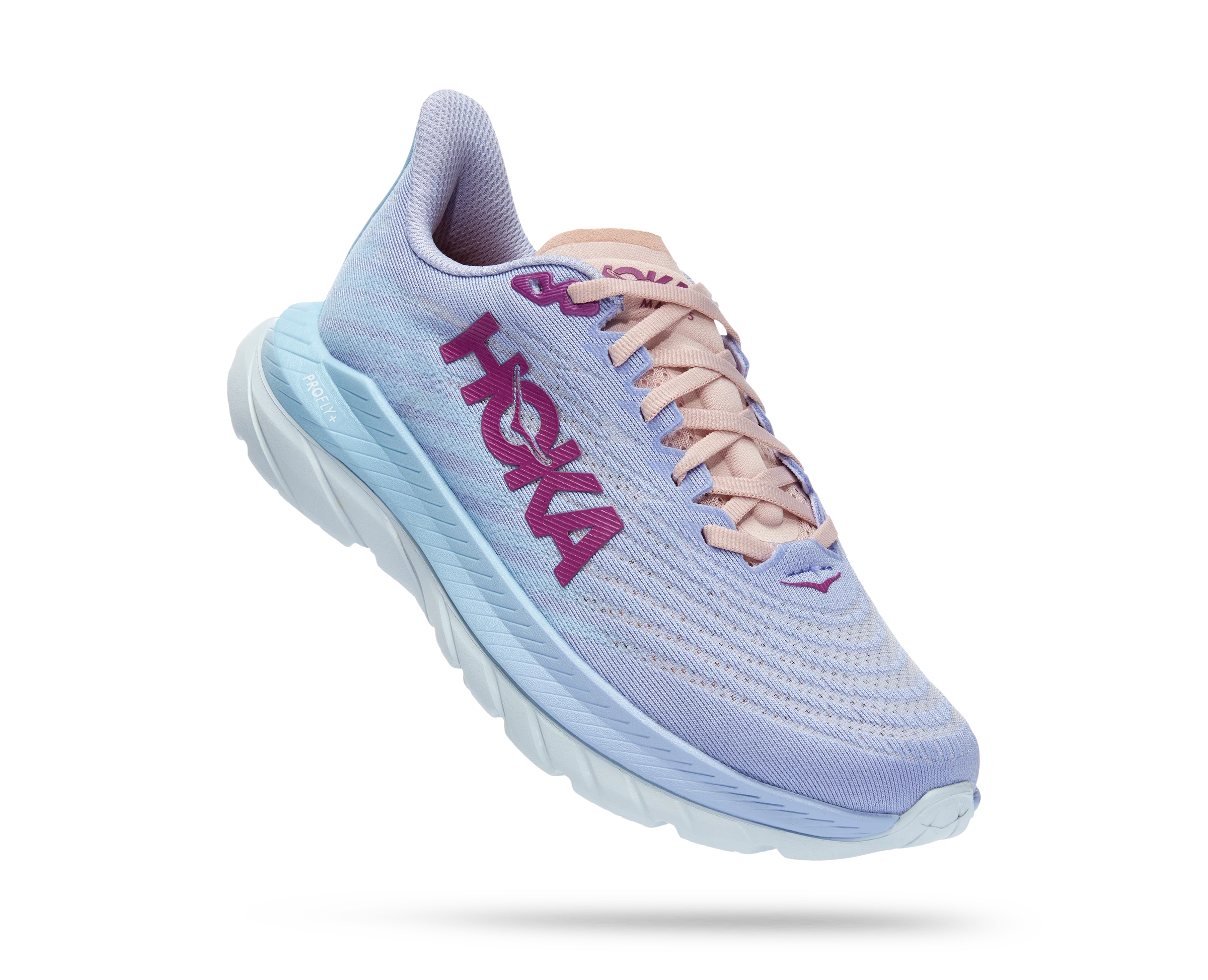 Hoka Women's Mach 5 (BLSSN - Baby Lavender/Summer Song) 1 Hoka Women's Mach 5 (BLSSN - Baby Lavender/Summer Song)