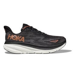 Hoka Women's Clifton 9 (BCPPR - Black/Copper)