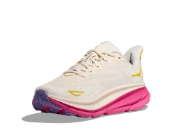 Hoka Women's Clifton 9 (EBDB - Eggnog/Blanc De Blanc) -THE OFFICE PARTY EDIT SHOP 1127896 EBDB 3