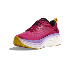Hoka Women's Bondi 8 (CJPY - Cherries Jubilee/Pink Yarrow) -THE OFFICE PARTY EDIT SHOP 1127952 CJPY 3