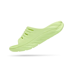 Hoka Unisex Ora Recovery Slide (BRYW - Butterfly/Radiant Yellow) -THE OFFICE PARTY EDIT SHOP 1134527 BRYW 4