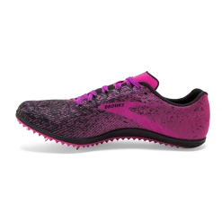 BROOKS Women's Mach 19 (063 - Black/Hollyhock/Pink) -THE OFFICE PARTY EDIT SHOP 120311 063 m mach 19 womens track shoe