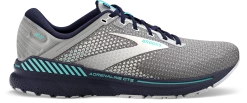 BROOKS Women's Adrenaline GTS 22 (036 - Grey/Peacoat/Aruba)