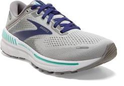 BROOKS Women's Adrenaline GTS 22 (045 - Alloy/Blue/Green) -THE OFFICE PARTY EDIT SHOP 120353 045 A Adrenaline GTS 22