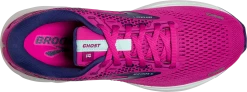BROOKS Women's Ghost 14 (612 - Fuchsia/Yucca/Navy) -THE OFFICE PARTY EDIT SHOP 120356 612 O Ghost 14