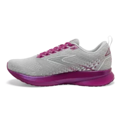 BROOKS Women's Levitate 5 (003 - Grey/Lavender/Baton Rouge) -THE OFFICE PARTY EDIT SHOP 120357 003 M Levitate 5